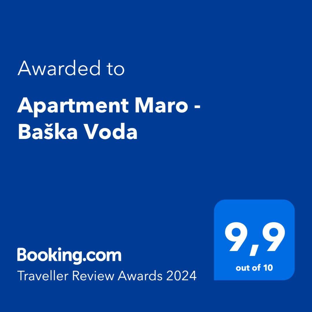 Apartment Maro - Baška Voda Esterno foto